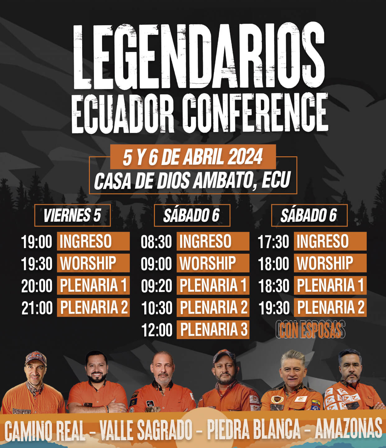 horario legendarios 